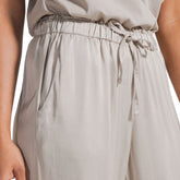 Pantalone Jogger Donna Deha Satin Beige | NonSoloSport