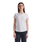 T-Shirt Donna Deha Cotone Flammé Bianco | NonSoloSport