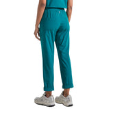 Pantalone Donna Deha Popline Elasticizzato Verde | NonSoloSport