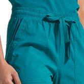 Pantalone Donna Deha Popline Elasticizzato Verde | NonSoloSport
