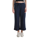 Pantalone Donna Deha Crop Lyocell Blu Notte | NonSoloSport