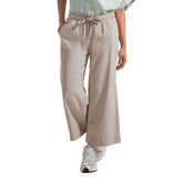 Pantalone Donna Deha Crop Lyocell Beige | NonSoloSport