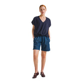 Shorts Donna Deha Lyocell Denim Blu | NonSoloSport