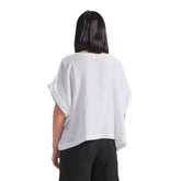 Top Donna Deha Lino Bianco | NonSoloSport