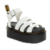 Dr Martens Blaire Quad Donna Bianco Nero | NonSoloSport
