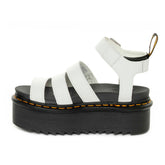 Dr Martens Blaire Quad Donna Bianco Nero | NonSoloSport
