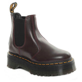 Dr. Martens 2976 Smooth Quad Chelsey Donna Borgogna | NonSoloSport