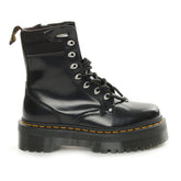 Boots Donna Dr Martens Jadon Hardware II Buttero Bex Nero Lucido | NonSoloSport