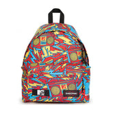 Eastpak Zaino Padded Pak'R MTV Orange Rosso Azzurro | NonSoloSport