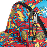 Eastpak Zaino Padded Pak'R MTV Orange Rosso Azzurro | NonSoloSport