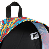 Eastpak Zaino Padded Pak'R MTV Orange Rosso Azzurro | NonSoloSport