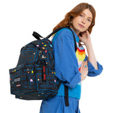Eastpak Zaino Padded Pak'r Pac-Man Maze Nero | NonSoloSport