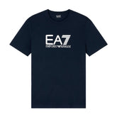 T-Shirt Uomo Emporio Armani 7 Visibility Blu Bianco | NonSoloSport