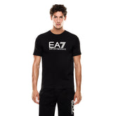 T-Shirt Uomo Emporio Armani 7 Visibility Stretch Nero Bianco | NonSoloSport