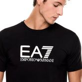 T-Shirt Uomo Emporio Armani 7 Visibility Stretch Nero Bianco | NonSoloSport