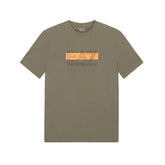 T-Shirt Uomo Emporio Armani 7 Logo Visibility Verde Militare | NonSoloSport