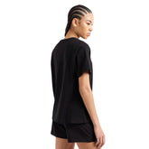 T-Shirt Donna Emporio Armani 7 Core Lady V Neck Nero | NonSoloSport