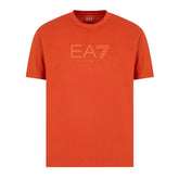T-Shirt Uomo Emporio Armani 7 Visibility Arancione | NonSoloSport