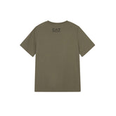 T-Shirt Ragazzo Emporio Armani 7 Tape Verde Militare | NonSoloSport