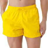 Costume Boxer Uomo Emporio Armani 7 Logo Giallo | NonSoloSport