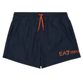 Costume Boxer Uomo Emporio Armani 7 Logo Blu | NonSoloSport
