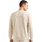 Felpa Uomo Emporio Armani 7 Visibility Beige | NonSoloSport