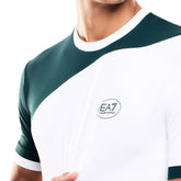 T-Shirt Uomo Emporio Armani 7 Ventus 7 Bianco Verde | NonSoloSport
