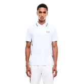 Polo Manica Corta Uomo Emporio Armani 7 Tennis Pro Bianco | NonSoloSport