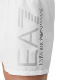 Costume Boxer Uomo Emporio Armani 7 Logo Series Bianco Argento | NonSoloSport