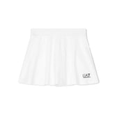 Gonna Shorts Donna Emporio Armani 7 Tennis Pro Bianco | NonSoloSport