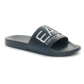Ciabatta Emporio Armani 7 Maxi Logo Blu Bianco | NonSoloSport