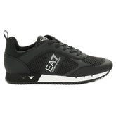 Sneakers Uomo Emporio Armani 7 Black & White Laces Nero Bianco | NonSoloSport