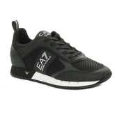 Sneakers Uomo Emporio Armani 7 Black & White Laces Nero Bianco | NonSoloSport