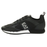 Sneakers Uomo Emporio Armani 7 Black & White Laces Nero Bianco | NonSoloSport