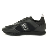Sneakers Uomo Emporio Armani 7 Black & White Suede Nero | NonSoloSport