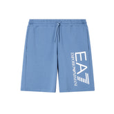 Shorts Uomo Emporio Armani 7 Core Identity Azzurro Bianco | NonSoloSport