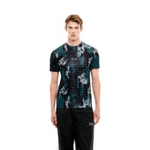 T-Shirt Uomo Emporio Armani 7 Vigor 7 Graphic Nero Multicolor | NonSoloSport