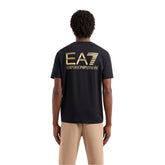T-Shirt Uomo Emporio Armani 7 Logo Series Nero | NonSoloSport