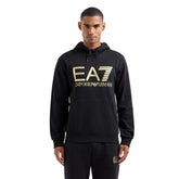 Felpa Uomo Emporio Armani 7 Logo Series Nero | NonSoloSport