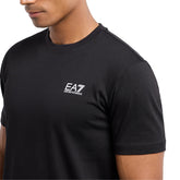 T-Shirt Uomo Emporio Armani 7 Identity Nero | NonSoloSport