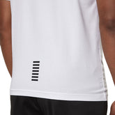 T-Shirt Uomo Emporio Armani 7 Stretch Core Identity Bianco | NonSoloSport