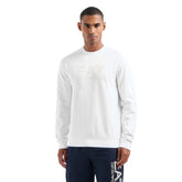 Felpa Uomo Emporio Armani 7 Visibility Bianco | NonSoloSport