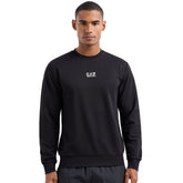 Felpa Uomo Emporio Armani 7 Core Identity Nero | NonSoloSport