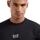Felpa Uomo Emporio Armani 7 Core Identity Nero | NonSoloSport