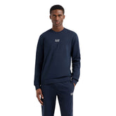 Felpa Uomo Emporio Armani 7 Core Identity Blu | NonSoloSport
