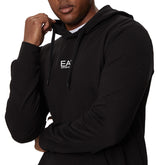 Felpa Uomo Emporio Armani 7 Core Identity Nero | NonSoloSport
