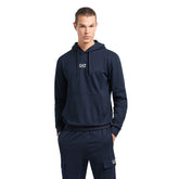 Felpa Uomo Emporio Armani 7 Core Identity Blu | NonSoloSport