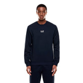 Felpa Uomo Emporio Armani 7 Core Identity Blu | NonSoloSport