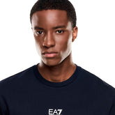 Felpa Uomo Emporio Armani 7 Core Identity Blu | NonSoloSport