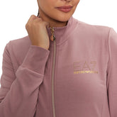 Felpa Donna Emporio Armani 7 Evolution Rosa | NonSoloSport